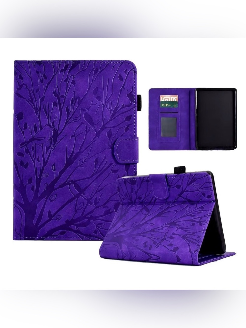 Case for 6" All-New Amazon Kindle (11th Generation 2024/2022), PU Leather